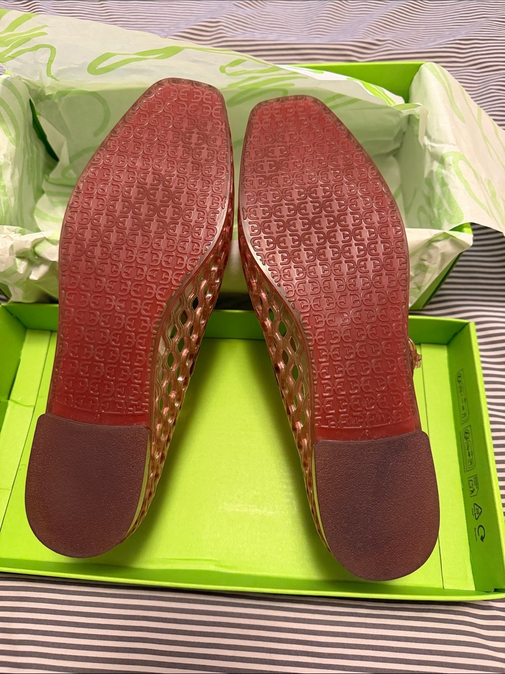 Sam Edelman Women's Michaela Jelly Mary Jane Flat - Picture 6 of 6